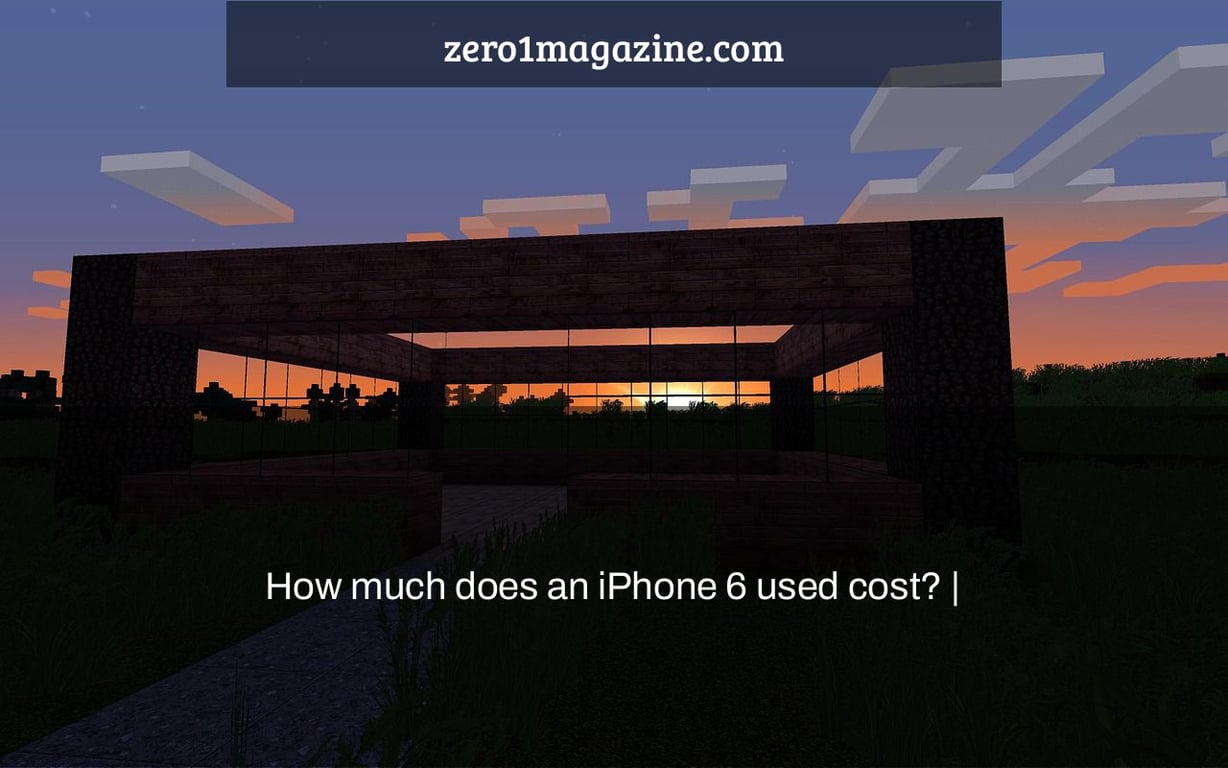 How much does an iPhone 6 used cost? |