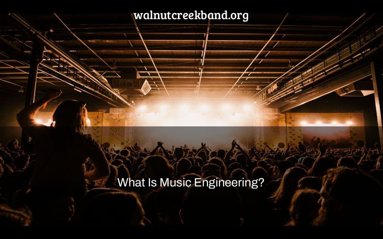 What Is Music Engineering?