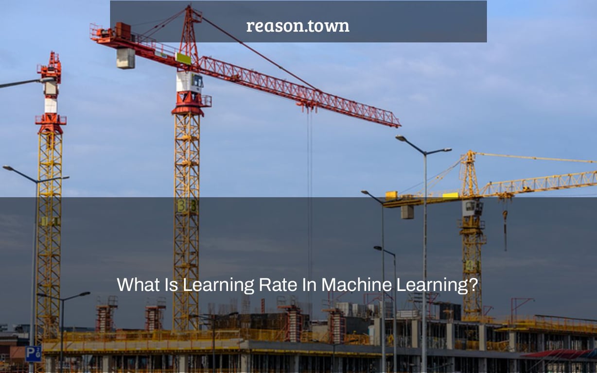 What Is Learning Rate In Machine Learning?