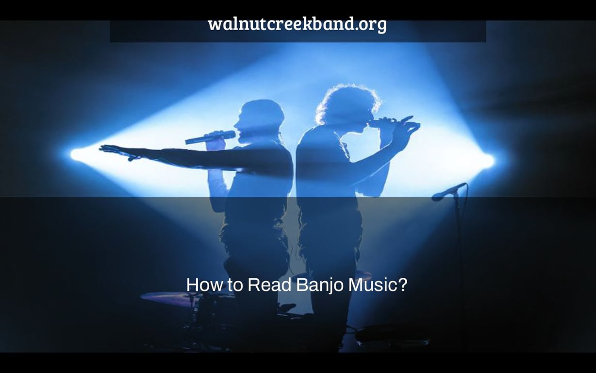How to Read Banjo Music?