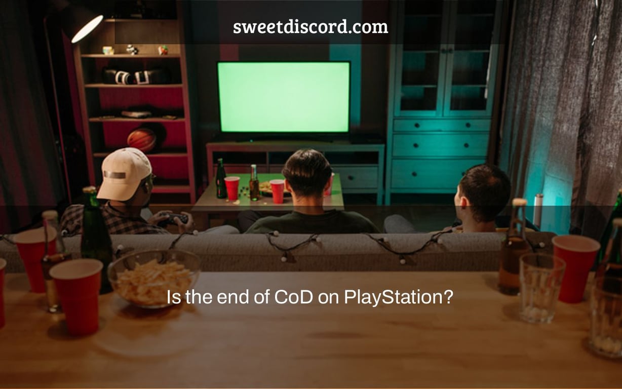 Is the end of CoD on PlayStation?