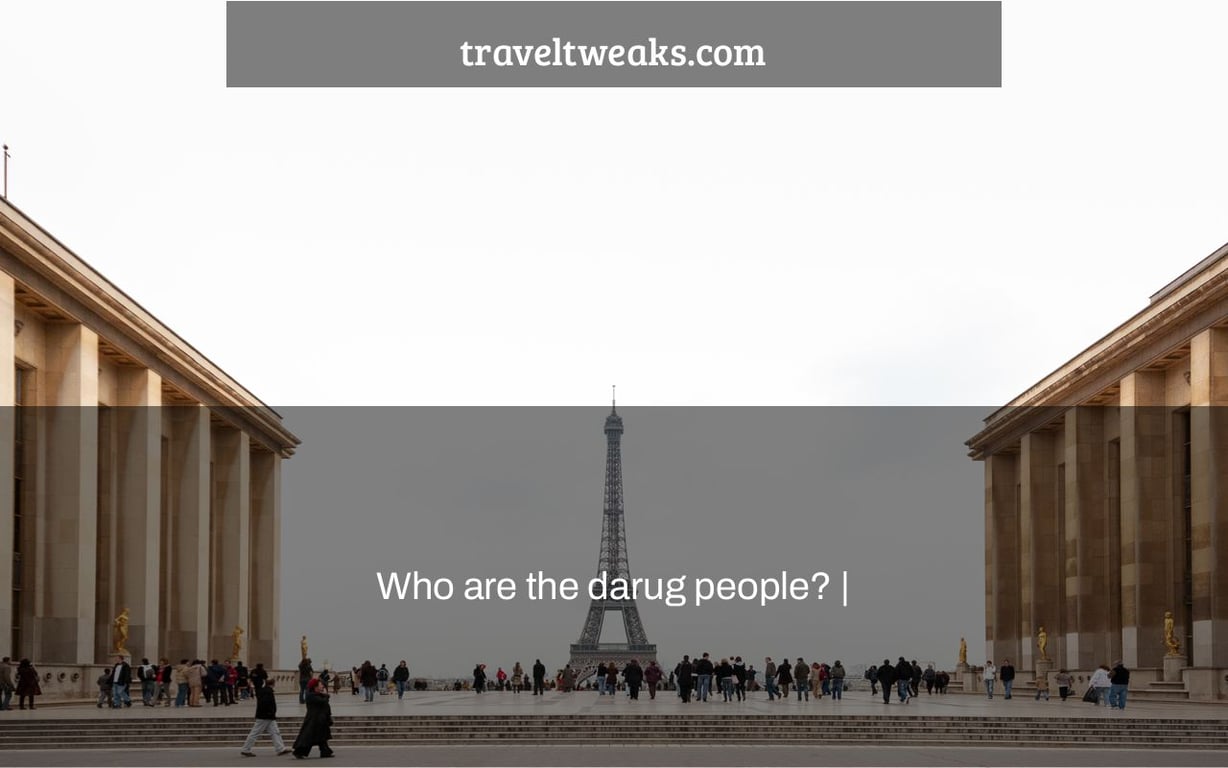 Who are the darug people? |