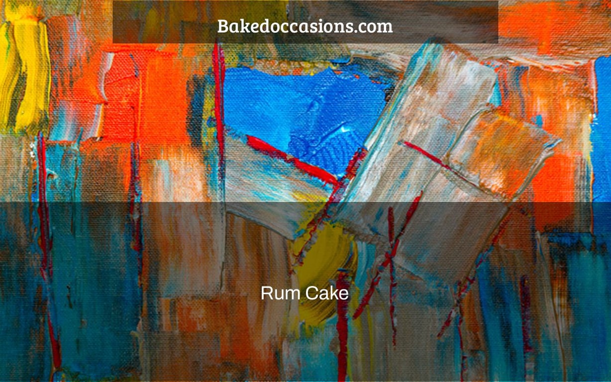 Rum Cake