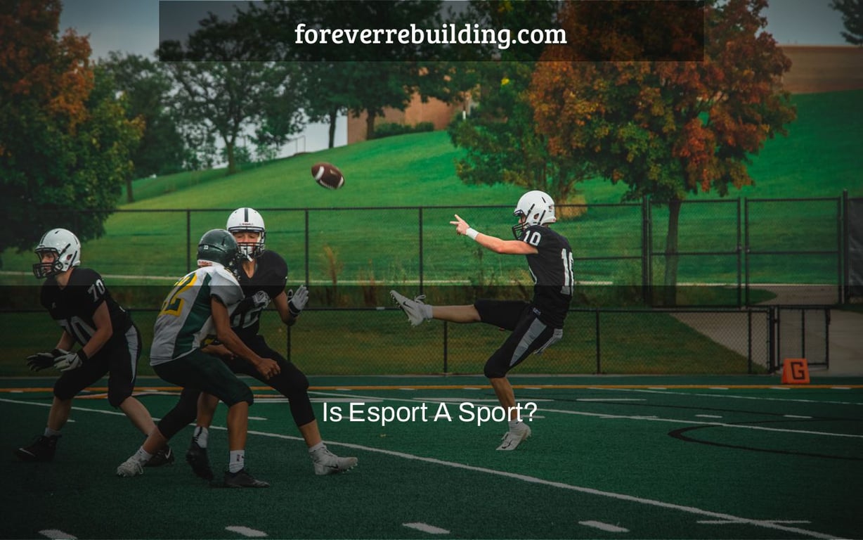 Is Esport A Sport?