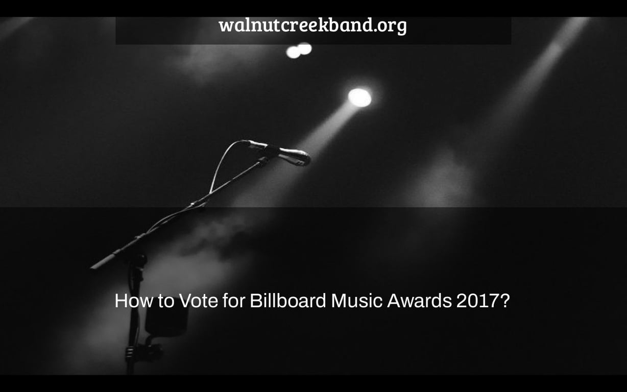 How to Vote for Billboard Music Awards 2017?