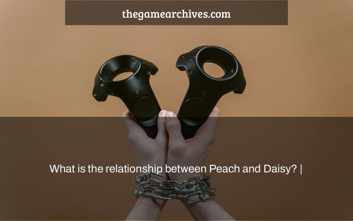What is the relationship between Peach and Daisy? |