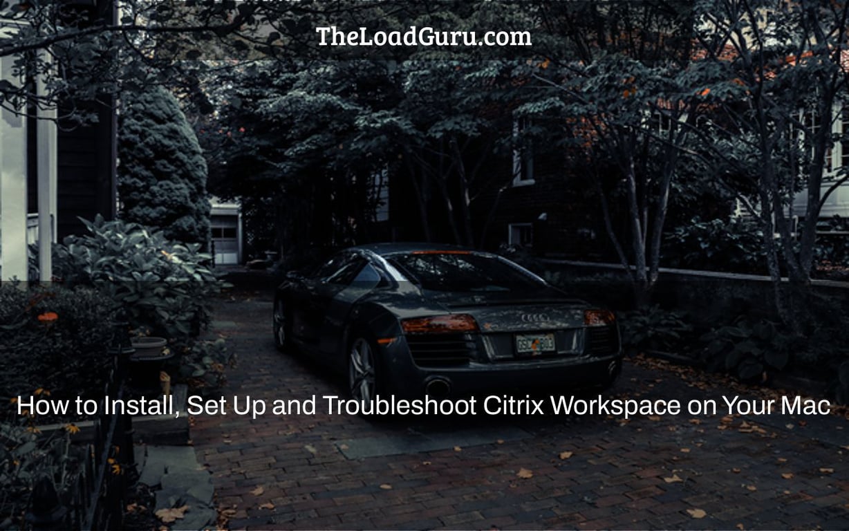 How to Install, Set Up and Troubleshoot Citrix Workspace on Your Mac