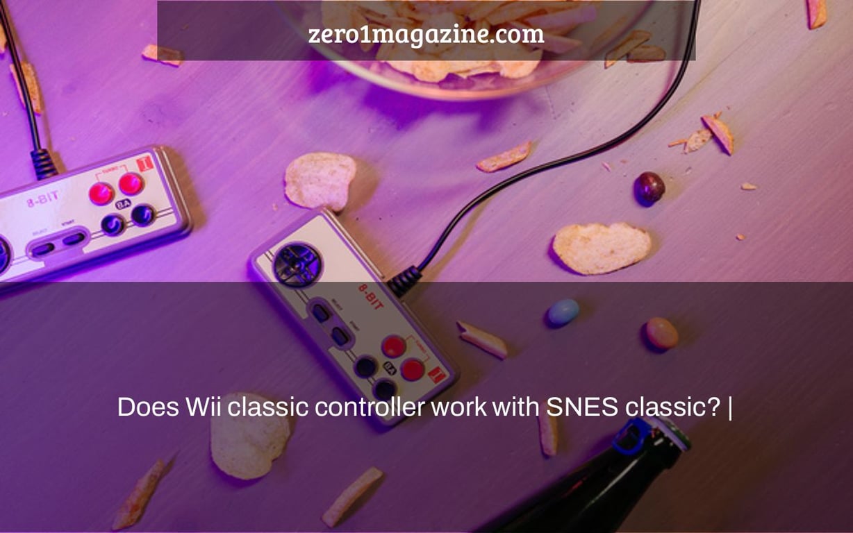 Does Wii classic controller work with SNES classic? |