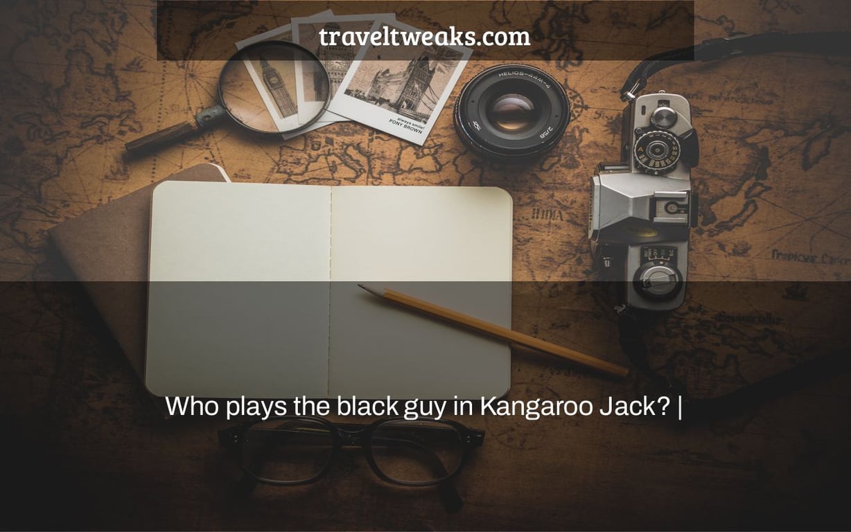 Who plays the black guy in Kangaroo Jack? |