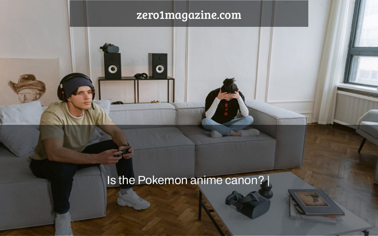 Is the Pokemon anime canon? |