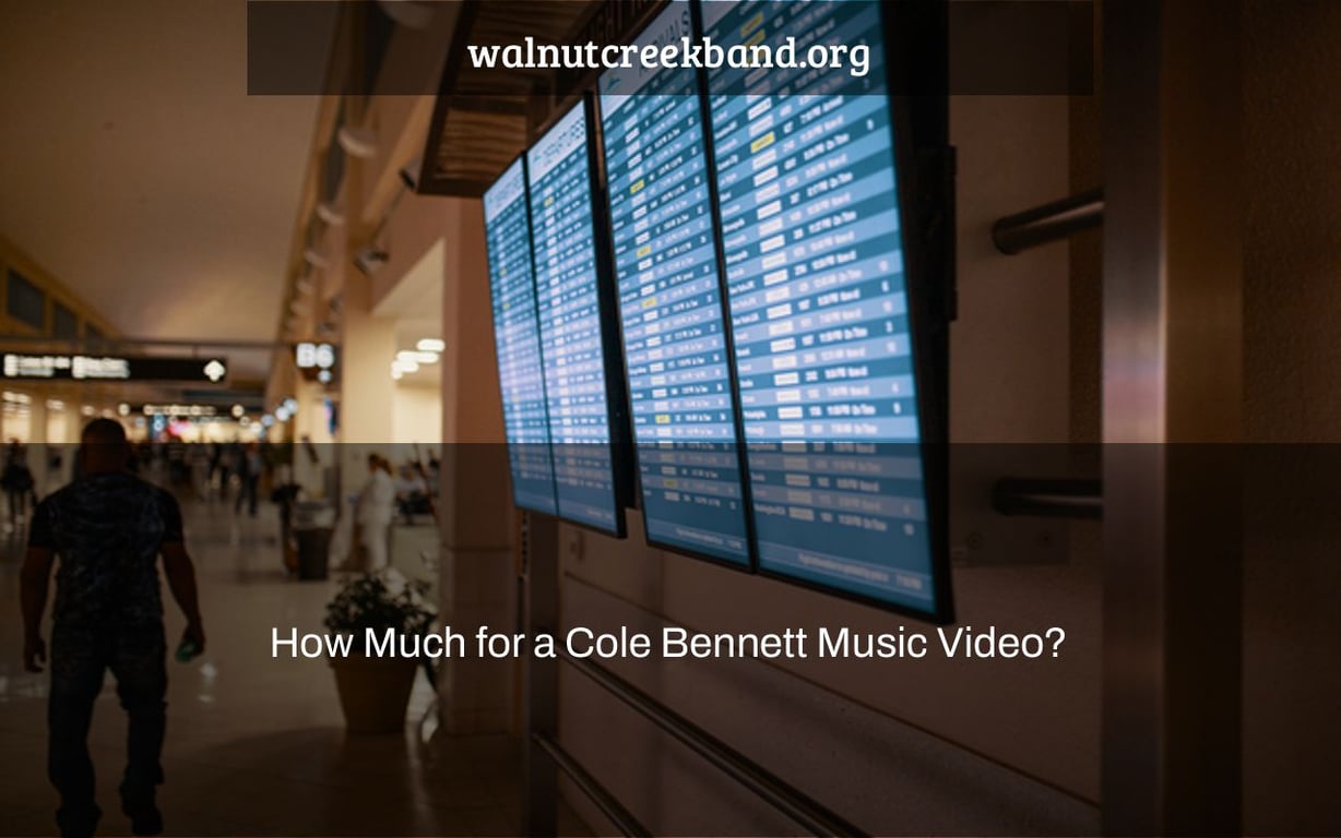 How Much for a Cole Bennett Music Video?