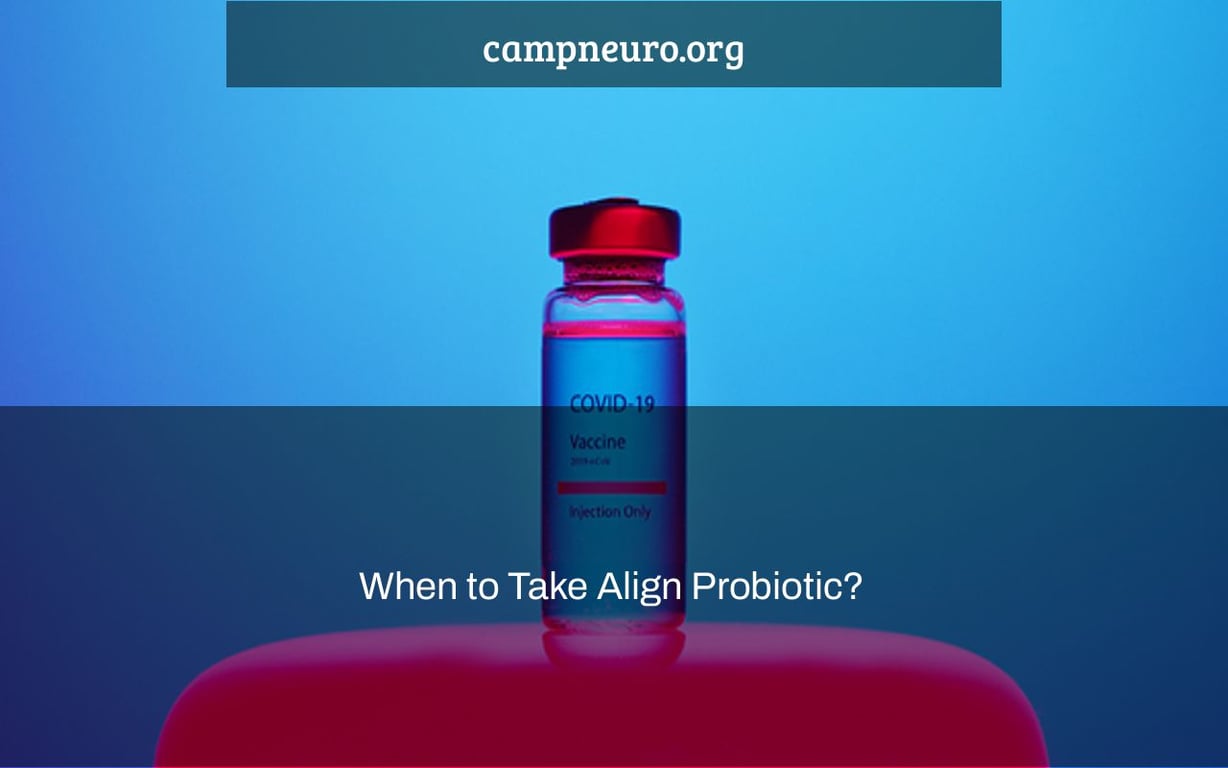 When to Take Align Probiotic? Camp Neuro