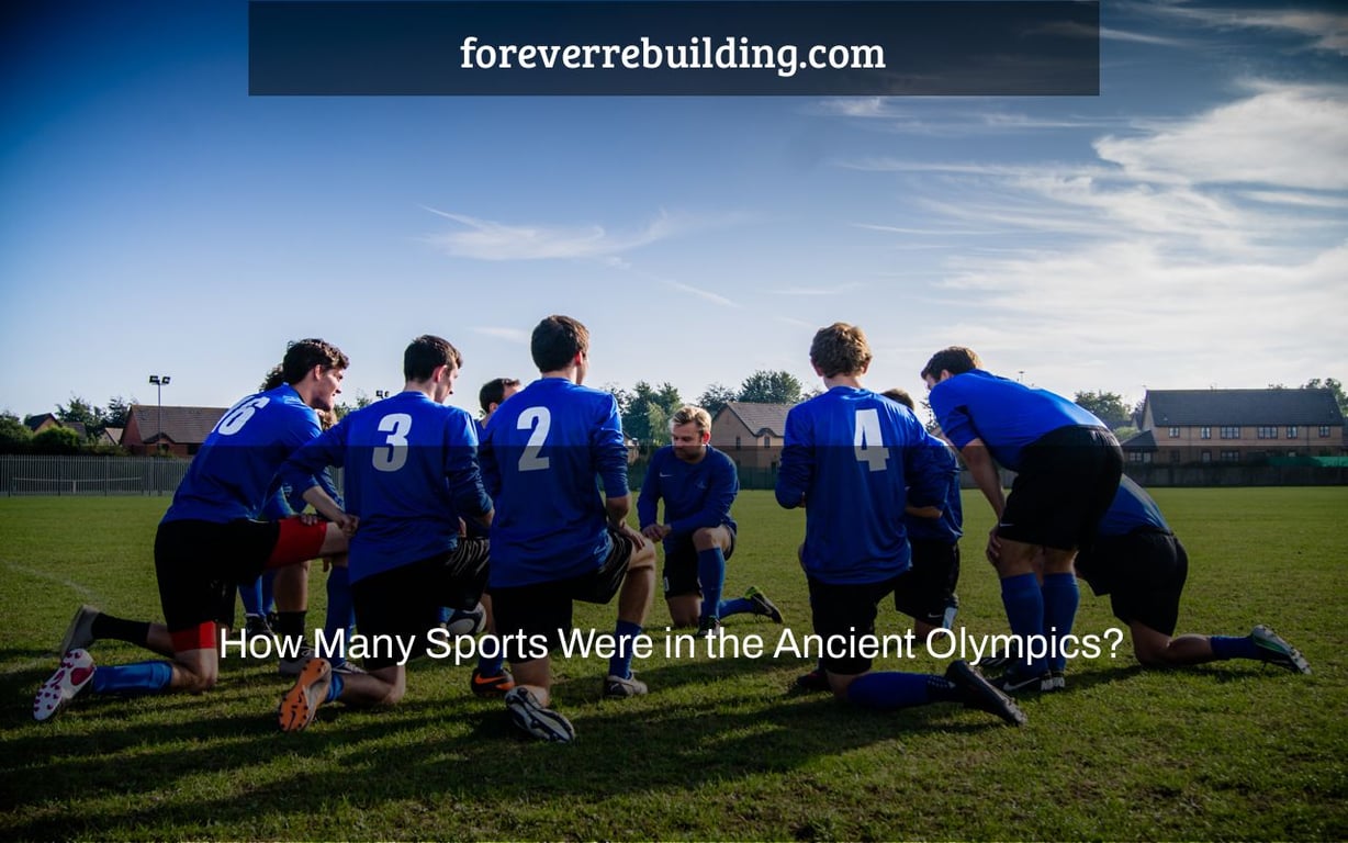 How Many Sports Were in the Ancient Olympics?