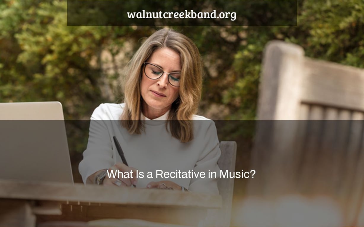 What Is a Recitative in Music?
