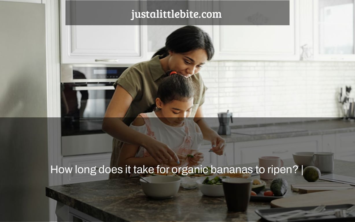 How long does it take for organic bananas to ripen? |