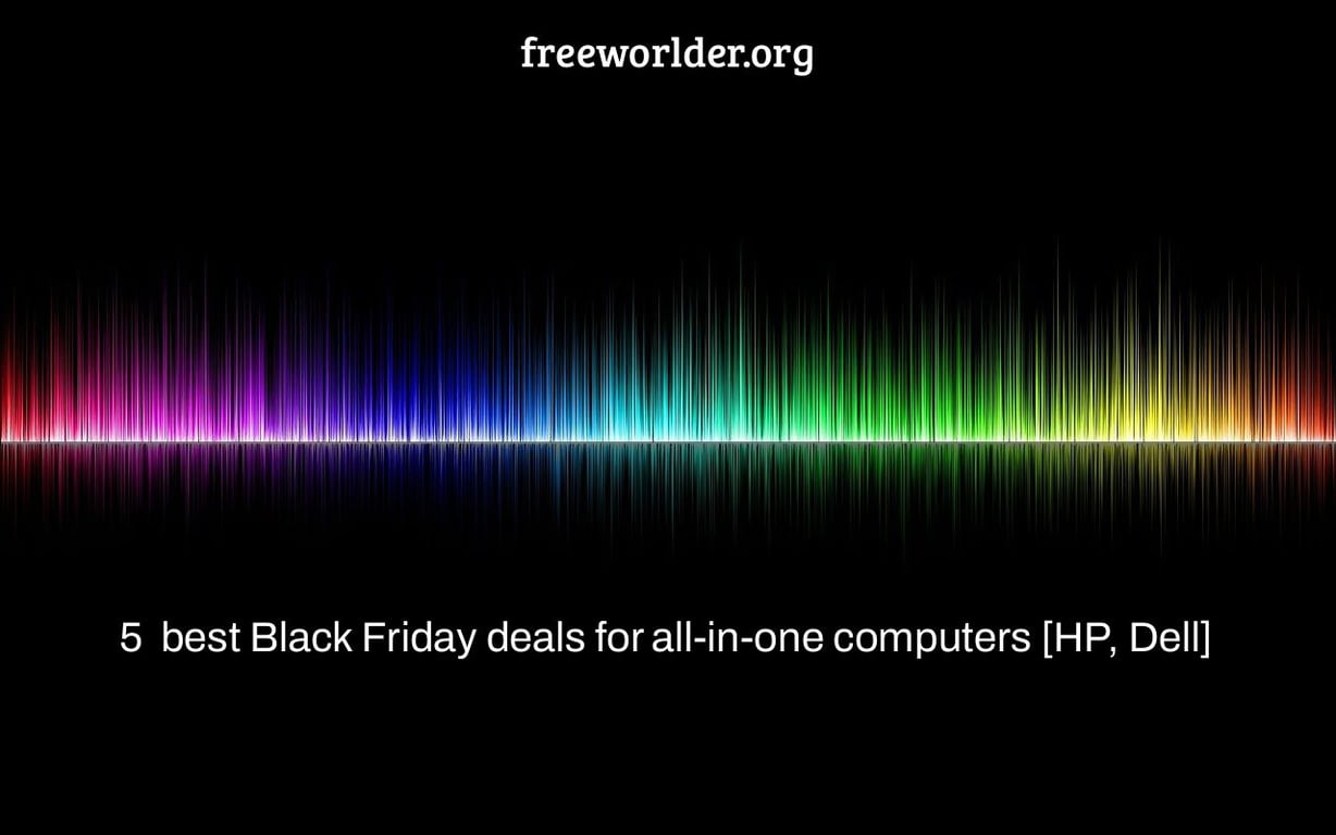 5+ best Black Friday deals for all-in-one computers [HP, Dell]
