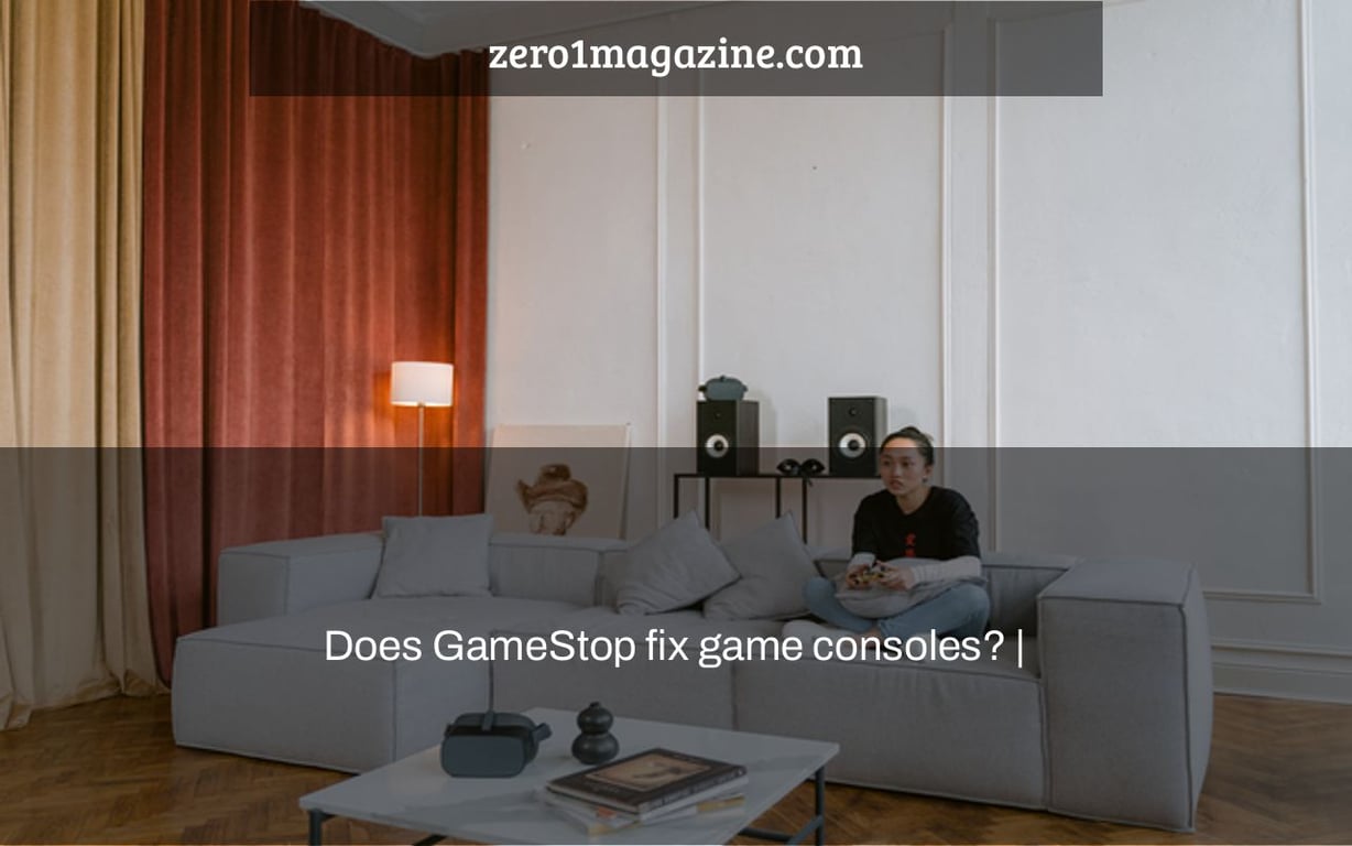 Does GameStop fix game consoles? |