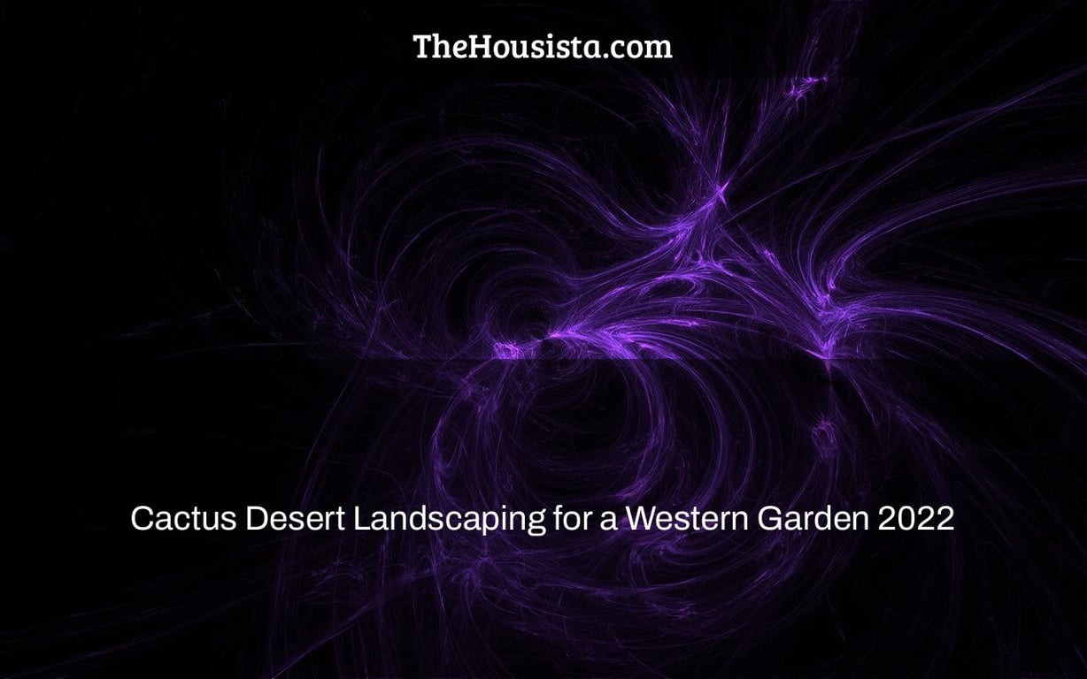 Cactus Desert Landscaping for a Western Garden 2022