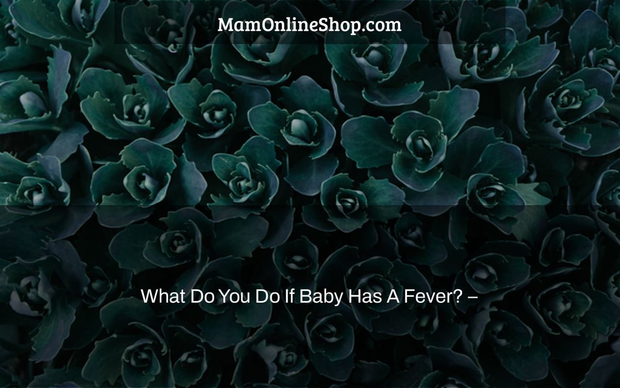 What Do You Do If Baby Has A Fever? –