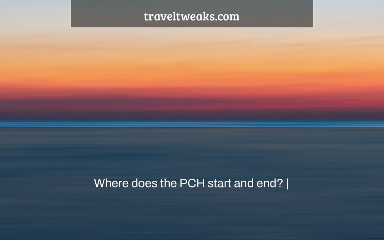 Where does the PCH start and end? |