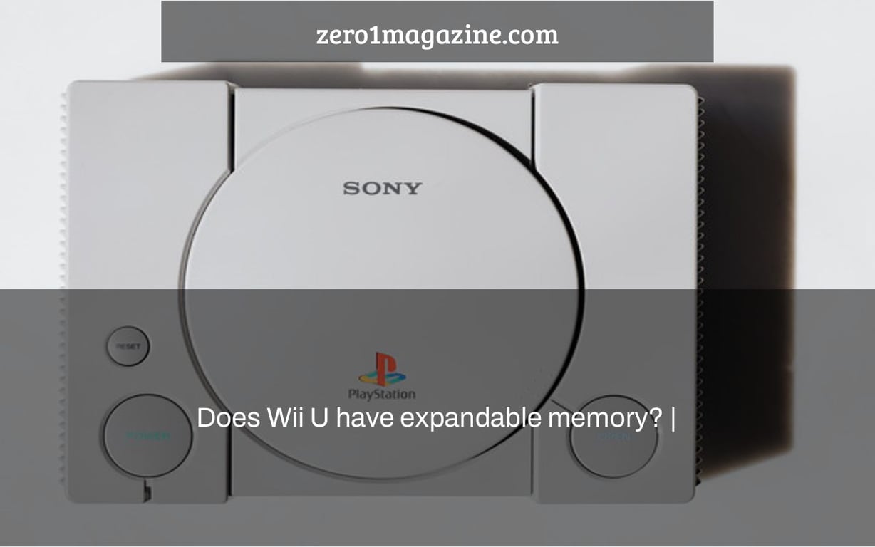 Does Wii U have expandable memory? |