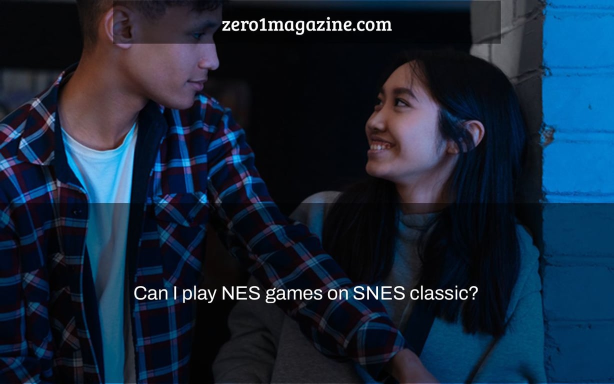 Can I play NES games on SNES classic?