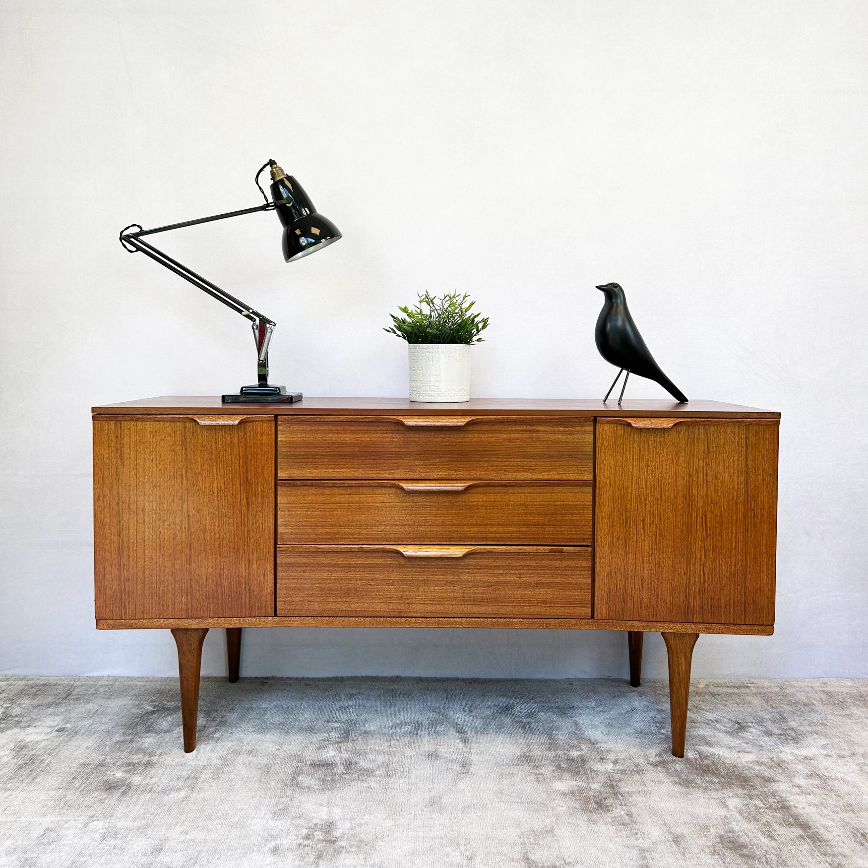Mid Century Small Teak Sideboard by Frank Guille for Austinsuite