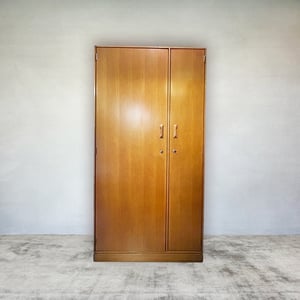Mid Century Stag Concord Oak Wardrobe