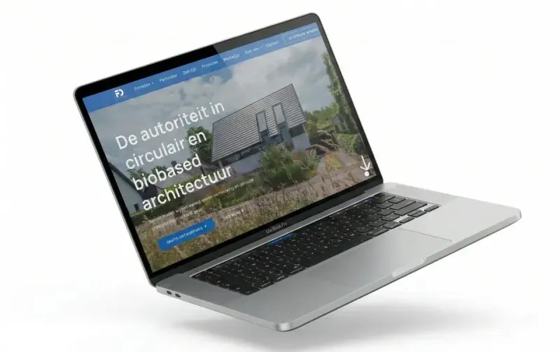 FD Architecten website