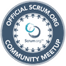 Huy hiệu Official Scrum.org Community Meetup