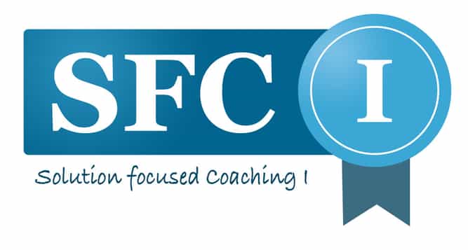 Huy hiệu SFC I – Solution focused Coaching I