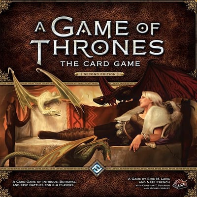 Caja de Juego de tronos: El juego de cartas (Segunda edición)