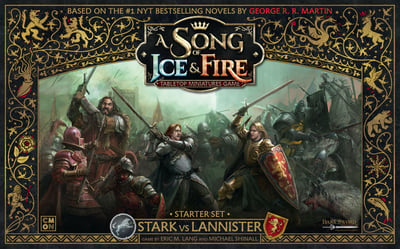 Caja de Canción de hielo y fuego: El juego de miniaturas