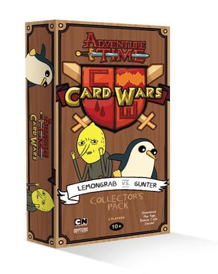 Caja de Adventure Time Card Wars: Lemongrab vs. Gunter