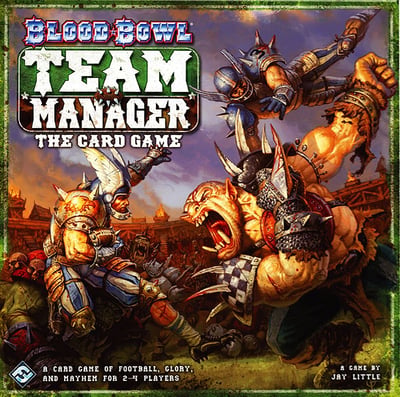 Caja de Blood Bowl: Team Manager – El Juego de Cartas