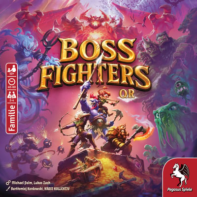 Caja de Boss Fighters QR