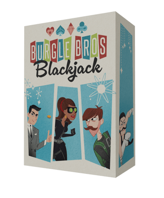 Caja de Burgle Bros Blackjack
