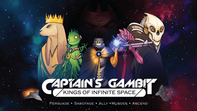 Caja de Captain's Gambit: Kings of Infinite Space