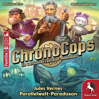 Caja de ChronoCops: Jules Vernes Parallelwelt-Paradoxon