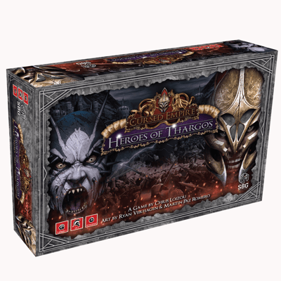 Caja de Cursed Empire: Heroes of Thargos