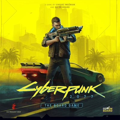 Caja de Cyberpunk 2077: The Board Game