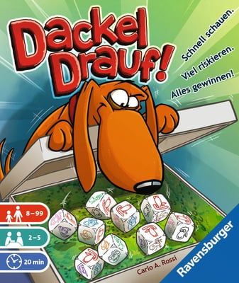 Caja de Dackel Drauf!