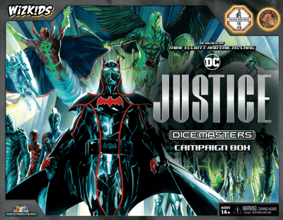 Caja de DC Comics Dice Masters: Justice Campaign Box