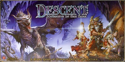 Caja de Descent: Viaje a las tinieblas