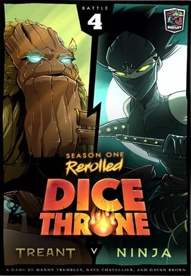 Caja de Dice Throne: Temporada 1 Rerolled – Trent v Ninja
