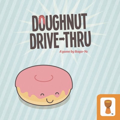 Caja de Doughnut Drive-Thru