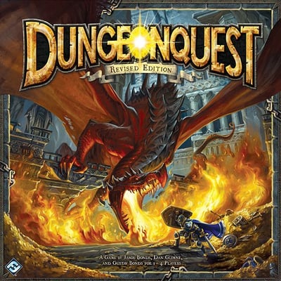 Caja de DungeonQuest: Edición revisada
