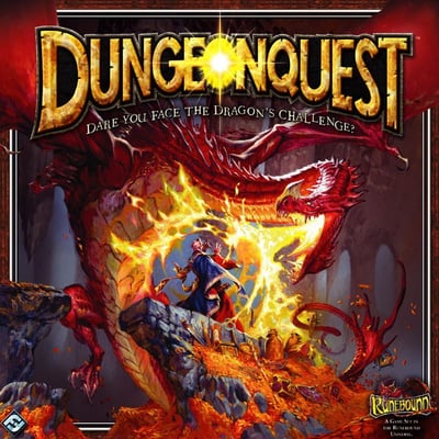 Caja de DungeonQuest (Third Edition)