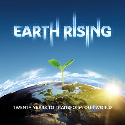 Caja de Earth Rising: 20 Years to Transform Our World