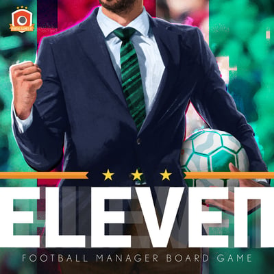 Caja de Eleven: Juego de Mesa de Gestión de Fútbol